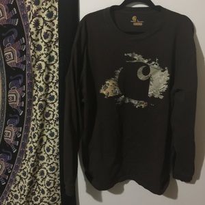 Carhartt Brown Long Sleeve